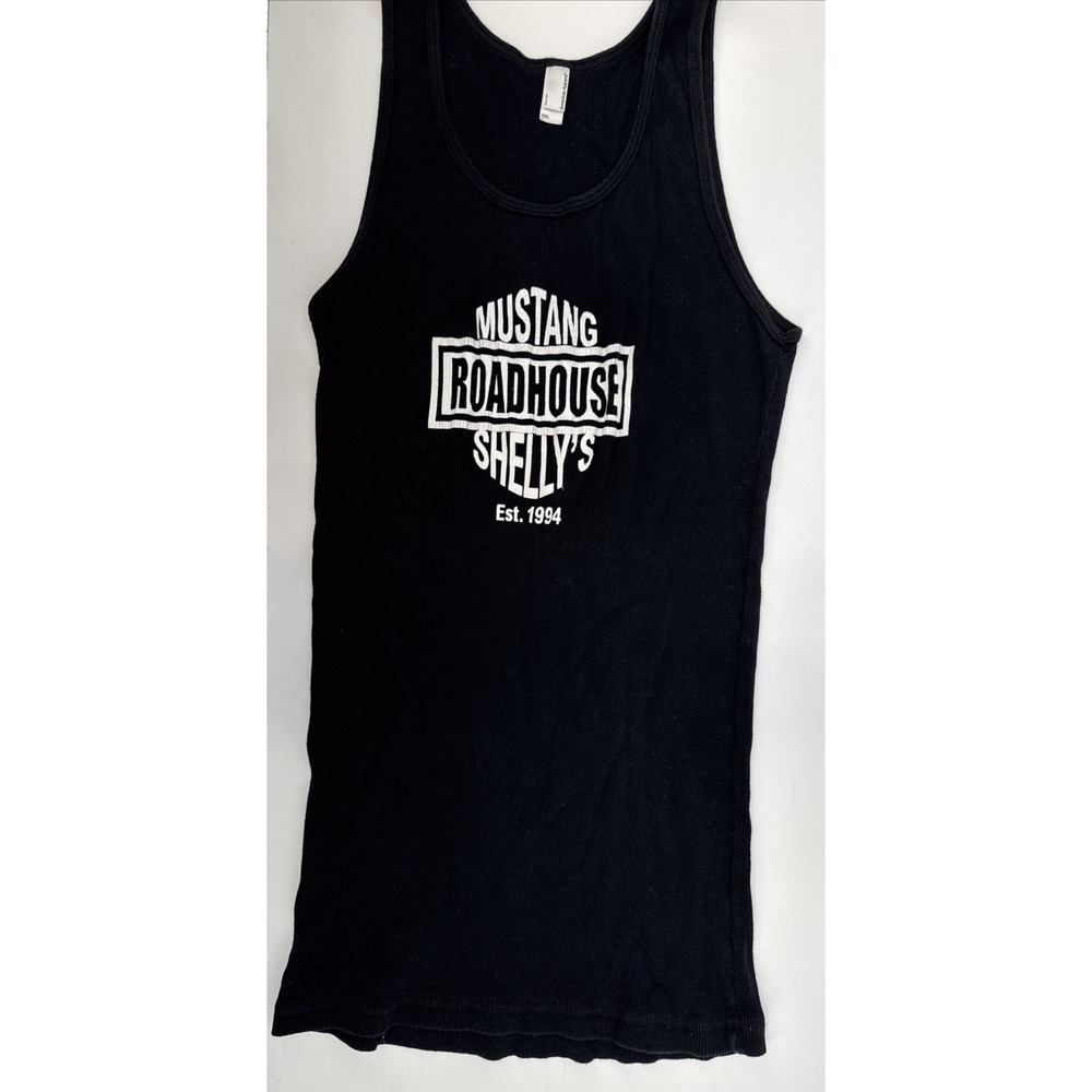 Mustang Shelly's Roadhouse Black Tank 2XL